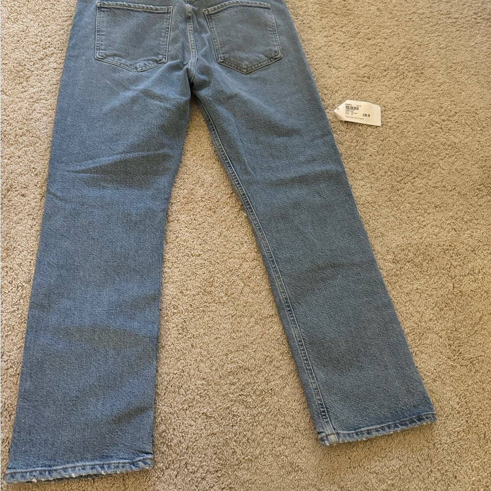 Women’s Agolde unworn Riley high rise crop